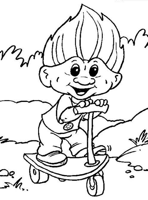 Get crafts, coloring pages, lessons, and more! Trolls Movie Coloring Pages - Coloring Home