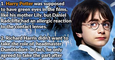 Harry Potter Facts You Never Knew