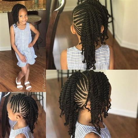 12 Easy Winter Protective Natural Hairstyles For Kids