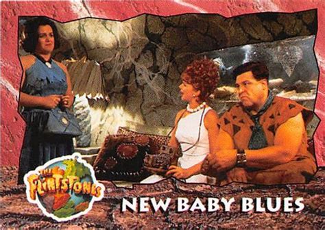 Fred Wilma Trading Card Flintstones 1993 Topps 22 Rosie Odonnell
