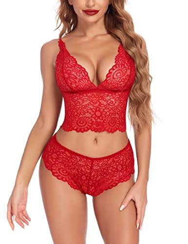adome sexy lingerie set lace bra and panty sets for women two piece lingerie pricepulse