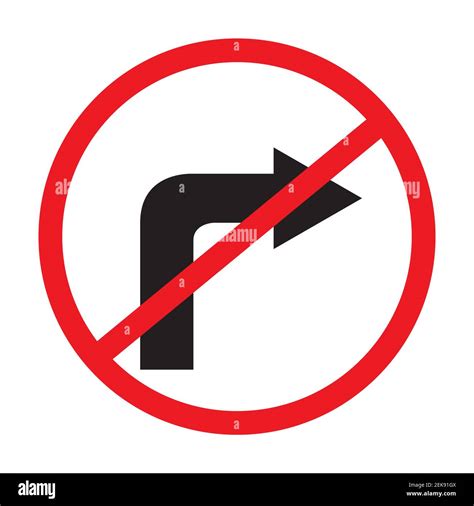 No Right Turn On Red Road Sign Hi Res Stock Photography And Images Alamy