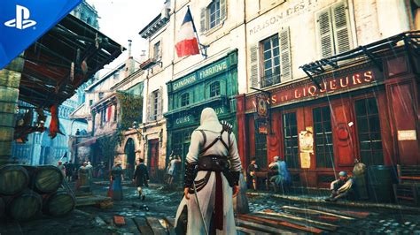 Assassin S Creed Unity Remastered Graphics Ray Tracing Gameplay On