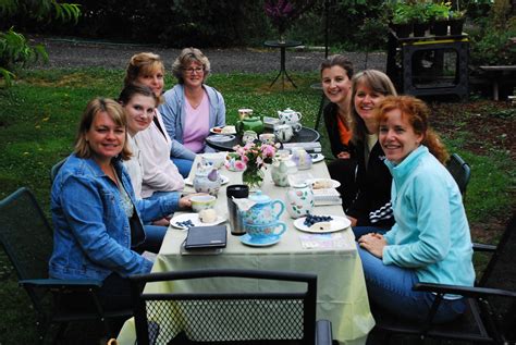 Garden Book Club Tea Party Carolfoasia Flickr