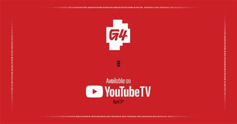 G4 Officially Launches Its Own Channel On Youtube Tv