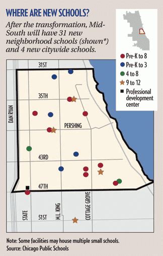 Map Where Are New Schools The Chicago Reporter
