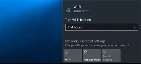 How To Automatically Turn Your Wi Fi Back On In Windows 10