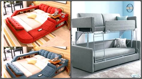 Secret Furniture Space Saving Folding Sofa Beds 2 Youtube