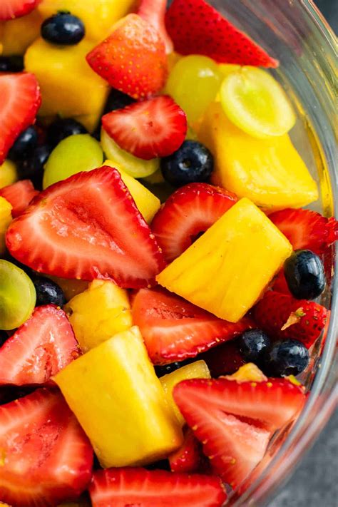 Best Fruit Salad Recipe With Honey Lime Dressing Build Your Bite