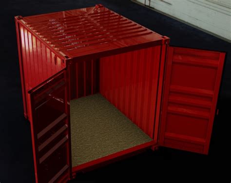 Dwg 10ft Iso Shipping Container