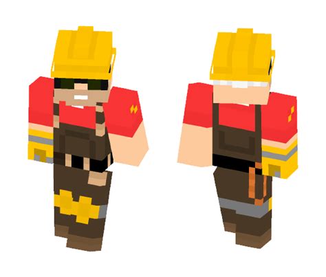 Download Team Fortress 2 Engineer Red Minecraft Skin For Free