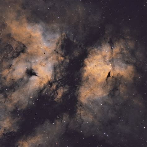 Gamma Cygni Nebula Sadr Region астрофотография