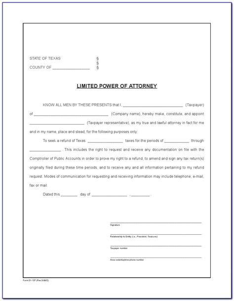 Free Printable Blank Durable Power Of Attorney Form For Virginia Printable Forms Free Online