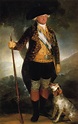 El rey Carlos IV en traje de caza - Francisco de Goya - WikiArt.org ...