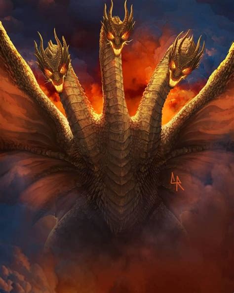 King Ghidorah Wallpapers Wallpaper Cave