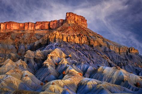 Utah Desert Butte Sunrise Fine Art Photo Print For Sale Photos By