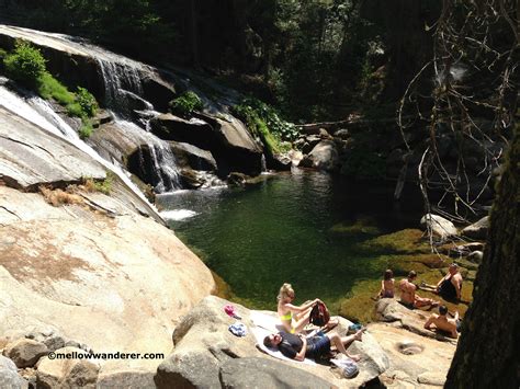 Carlon Falls Natural Swimming Hole Chills The Summer Heat Mellow