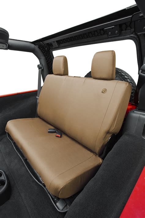 Bestop Custom Tailored Rear Seat Cover For 07 18 Jeep Wrangler Jk 2