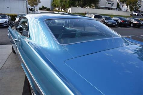 1966 Chevrolet Impala Ss 56172 Miles Marina Blue Manual For Sale