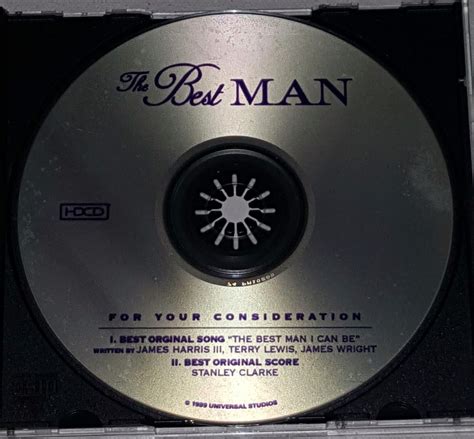 the best man original score fyc cd for your consideration universal 1999 ost ebay