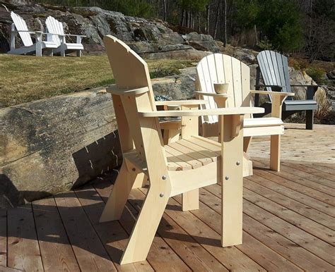Adirondack Arm Chair Plans Dwg Files For Cnc Machines Etsy Outdoor