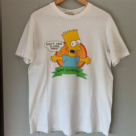 Vintage 90s Bart Simpson T Shirt Etsy