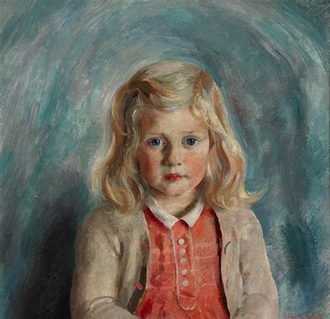 Henriette Wyeth American Oil Painting Portrait Of Fredericka