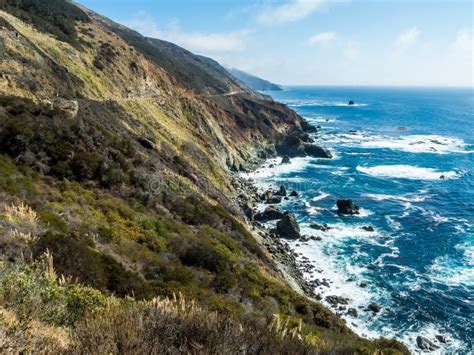 The Big Sur Coast Stock Photo Image Of Pacific Cliff 46270678