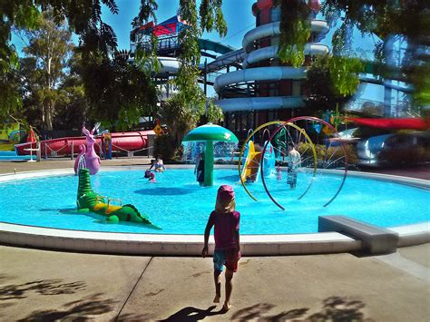 The twister and speed coaster slides, formerly a wet n wild attraction, under construction at their new home in canberra. 10 Adventurous Theme Parks In Australia