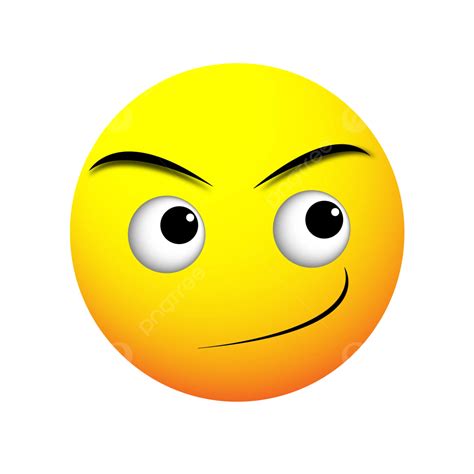 Sneaky Smile Emoji Vector Sneaky Emoji Sneaky Icon Emoji Png And