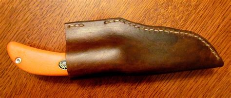 Handmade Custom Leather Knife Sheath By Ozark Mountain Leather