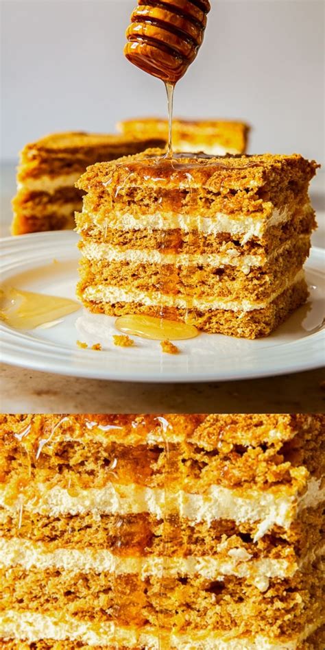 russian honey cake medovik honey cake recipe russian honey cake honey recipes