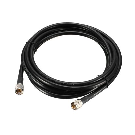 Rg213 Coaxial Cable With Pl 259 Male To Pl 259 Male Connectors 12 Ft