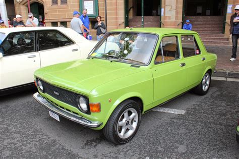 Aussie Old Parked Cars 1976 Fiat 128 Sedan