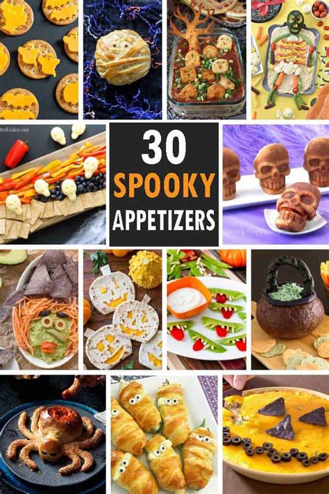 30 Halloween Appetizers And Snacks Fun Halloween Party Food