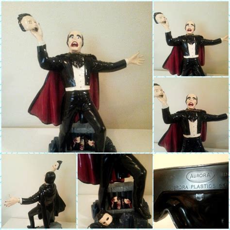 Original 1963 Aurora The Phantom Of The Opera Monster Model Kit Vtg