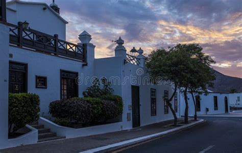 Yaiza Lanzarote Kanarische Inseln Spanien Stockbild Bild Von