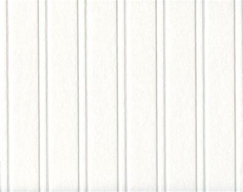 White Paintable Beadboard Textured Prepasted Wallpaper 497 59016