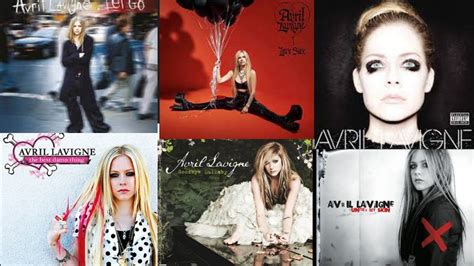 The List Of Avril Lavigne Albums In Order Of Release Albums In Order