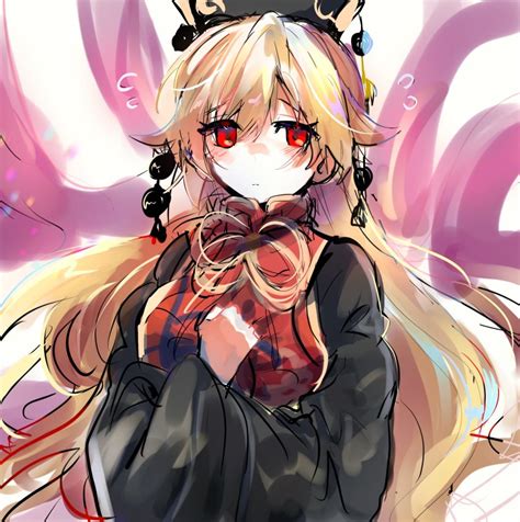 Moyashi Oekaki Touhou Junko Touhou Touhou Highres 1girl Black