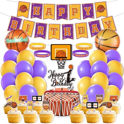 Basketball Party Decorations Basketball Birthday Party Supplies