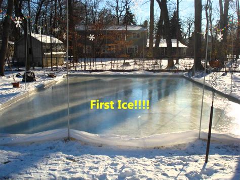 How To Build A Ice Rink Builders Villa