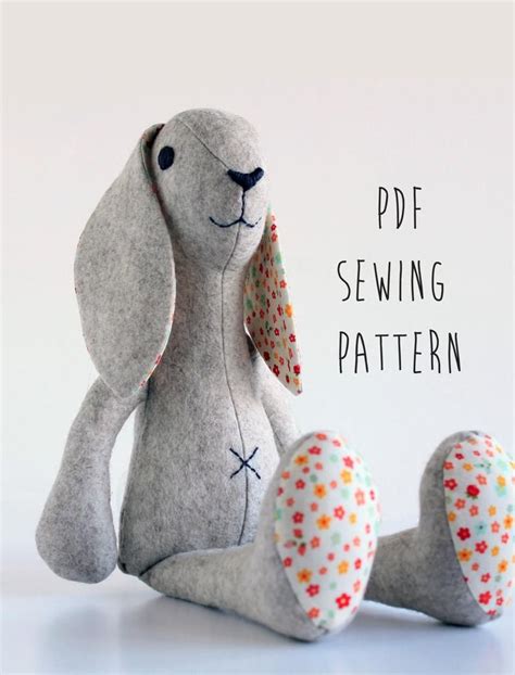 Bunny Patterns To Sew Free Sock Animals How To Make Crafts Seasonal