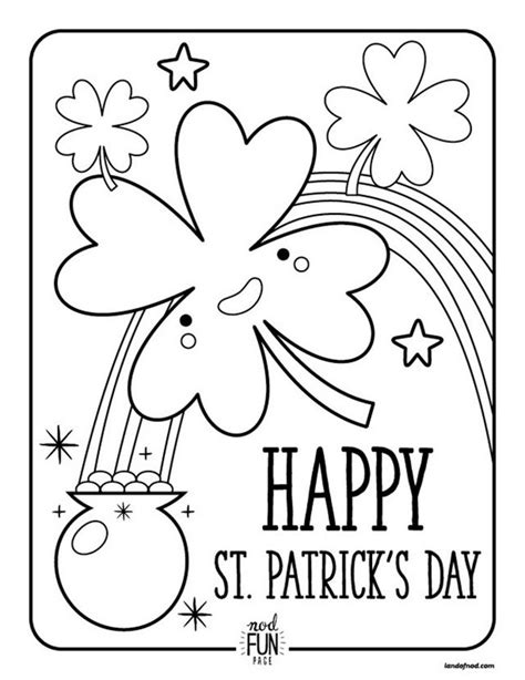 She can use glitter and magic markers to. 12 St. Patrick's Day Printable Coloring Pages for Adults ...
