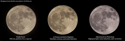 Bringing Out Detail In Moon Photos With November 2016 Supermoon