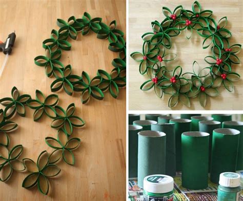 Diy Paper Roll Christmas Trees Pictures Photos And