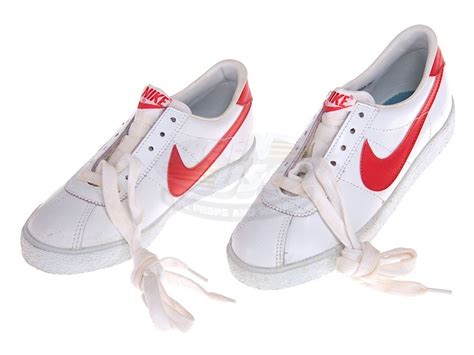 Back To The Future Original Vintage Size 35 Nike Sneakers With Red