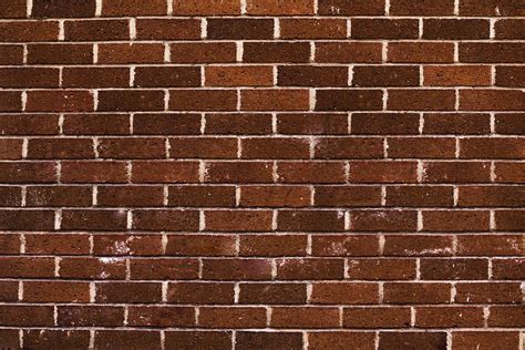 Brown Brick Wall Textured Background Royalty Free Photo