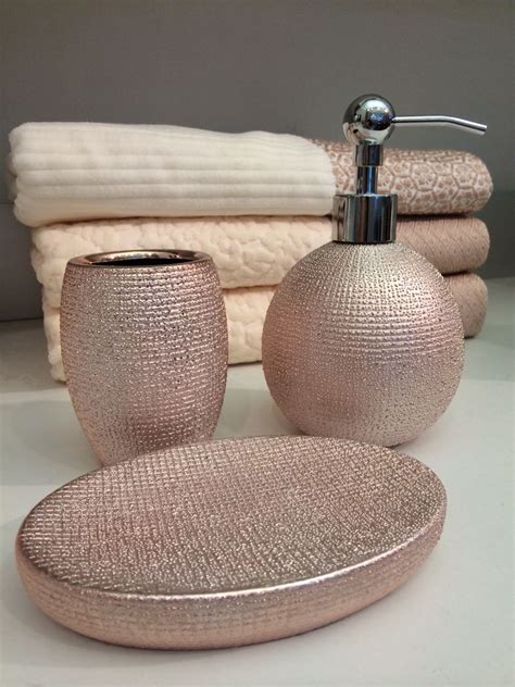 Rose Gold Bathroom Accessories At Homegoods And Marshalls Rose Gold