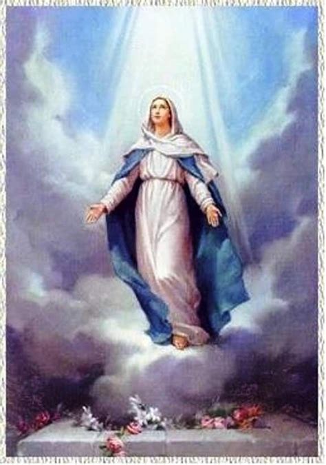 15 De Agosto Día De La Asunción De La Virgen María Assumption Of